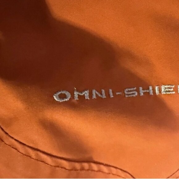 Columbia Orange and Brown winter Jacket for Outdoor Adventures kids6/7 with hood - Picture 12 of 12